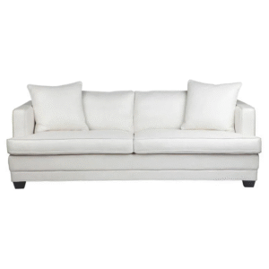 Darling 3 Seater Sofa Natural Linen, 222cm W x 99cm D x 89cm H (RRP $5049)