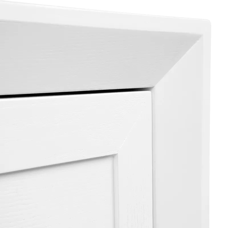 Balmain 4 Drawer Chest White, 160cm W x 45cm D x 75cm H (RRP $3729) - Image 7