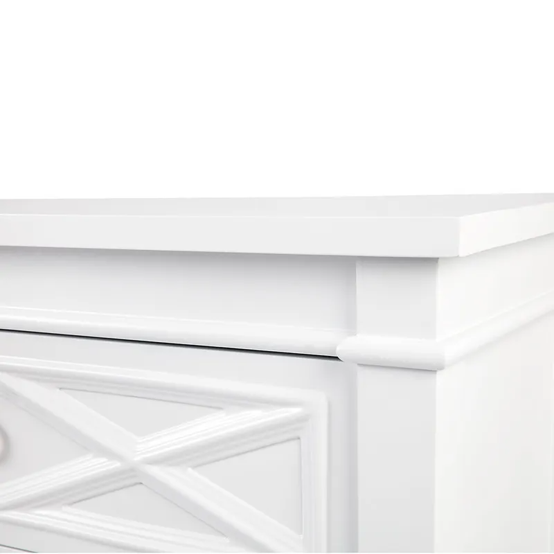 Plantation 6 Drawer Chest White, 150cm W x 40cm D x 80cm H (RRP $2849) - Image 7