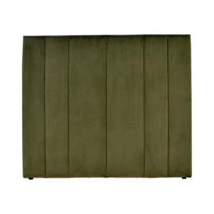 wp-image-tigress-56082.png Soho King Bedhead Olive Velvet, 195cm W x 10cm D x 140cm H (RRP $1529)