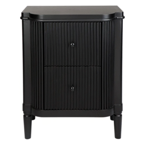 wp-image-tigress-56383.png Arielle Bedside Table Black, 60cm W x 40cm D x 76cm H (RRP $1463)