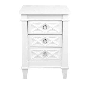 wp-image-tigress-56411.png Plantation Bedside Table Small White, 46cm W x 40cm D x 66cm H (RRP $1397)