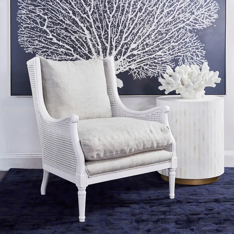 Makayla Side Table Natural, 50cm Dia x 60cm H (RRP $2629) - Image 4