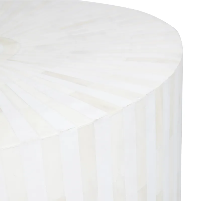 Makayla Side Table Natural, 50cm Dia x 60cm H (RRP $2629) - Image 6