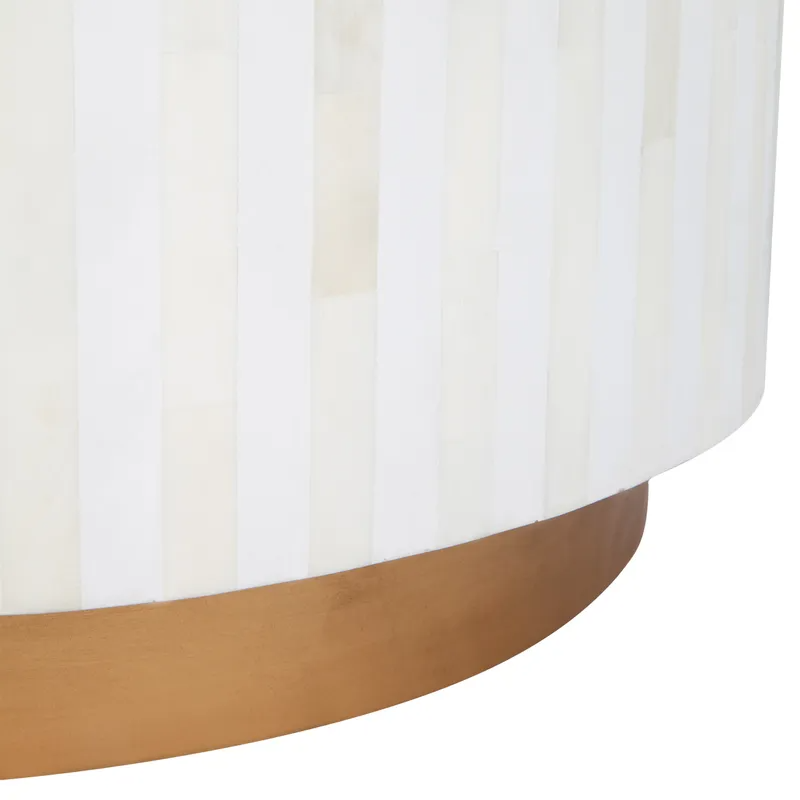 Makayla Side Table Natural, 50cm Dia x 60cm H (RRP $2629) - Image 7