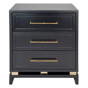 wp-image-tigress-56444.png Pearl Bedside Table Large Black, 60cm W x 43cm D x 66cm H (RRP $1947)