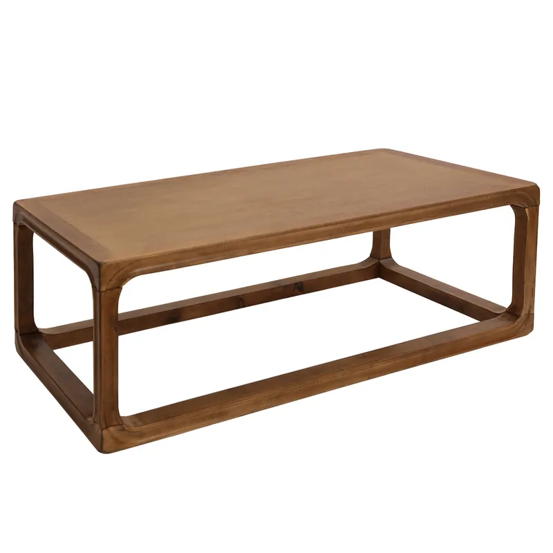 Cadie Coffee Table Walnut, 120cm W x 60cm D x 40cm H (RRP $649) - Image 3
