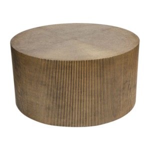 Chadwick Coffee Table Brass, 80cm Dia x 40cm H (RRP $2541)