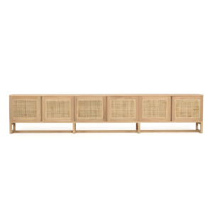 wp-image-tigress-56643.jpg Clovelly Entertainment Unit Six Door Natural, W 300cm x D 45cm x H 55cm