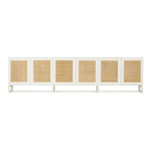 wp-image-tigress-56655.jpg Clovelly Six Door Sideboard White, W 300cm x D 40cm x H 80cm