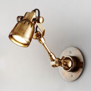 Seattle Long Arm Wall Light Brass (RRP $374)