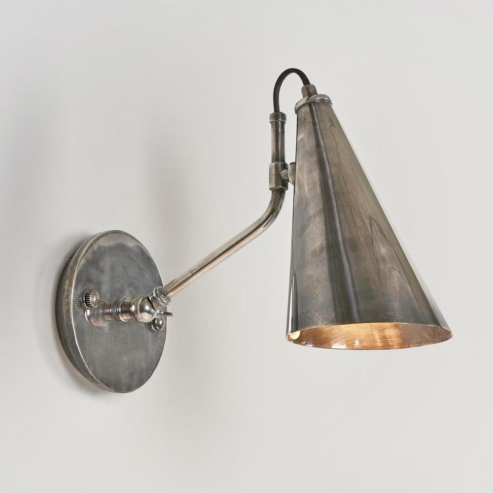 Cloudy Bay Wall Light Antique Silver (RRP $429)