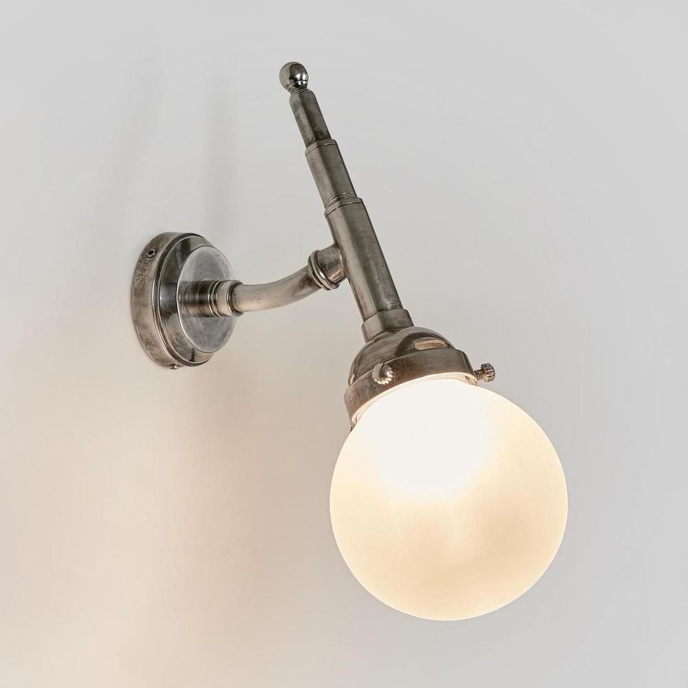 Paris Wall Light Antique Silver (RRP $253)