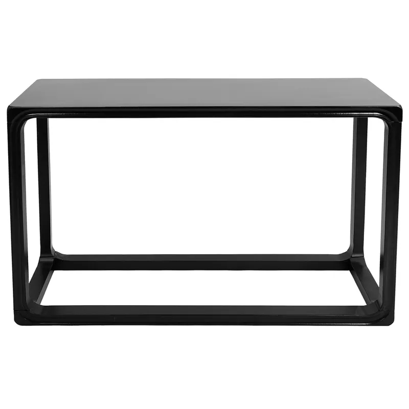 Cadie Console Table Black, 120cm W x 40cm D x 76cm H (RRP $583)