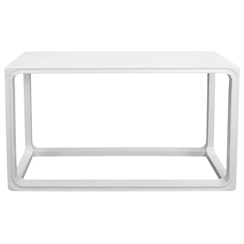 Cadie Console Table White, 120cm W x 40cm D x 76cm H (RRP $583)