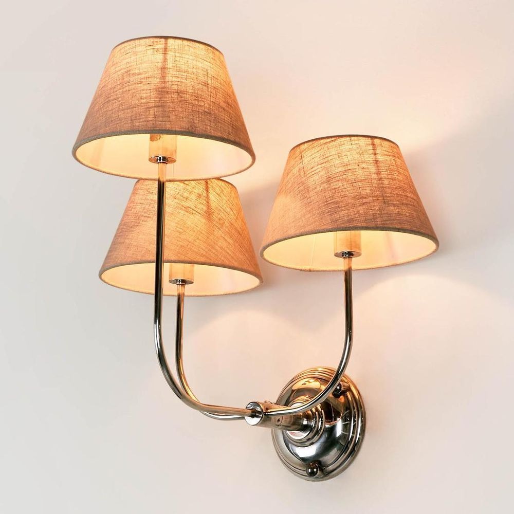 Trilogy Wall Light Base Antique Silver (RRP $528)