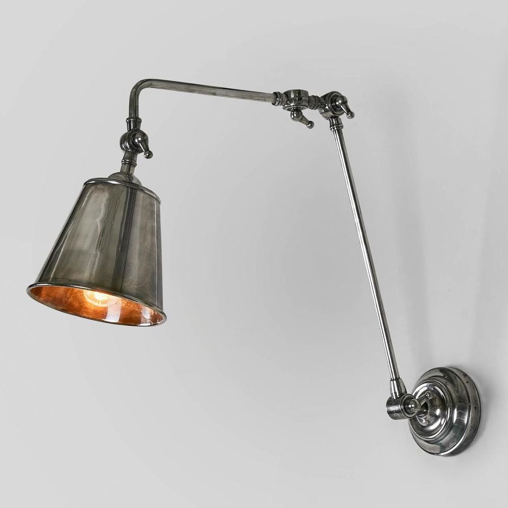 Cromwell Wall Light Antique Silver (RRP $748)