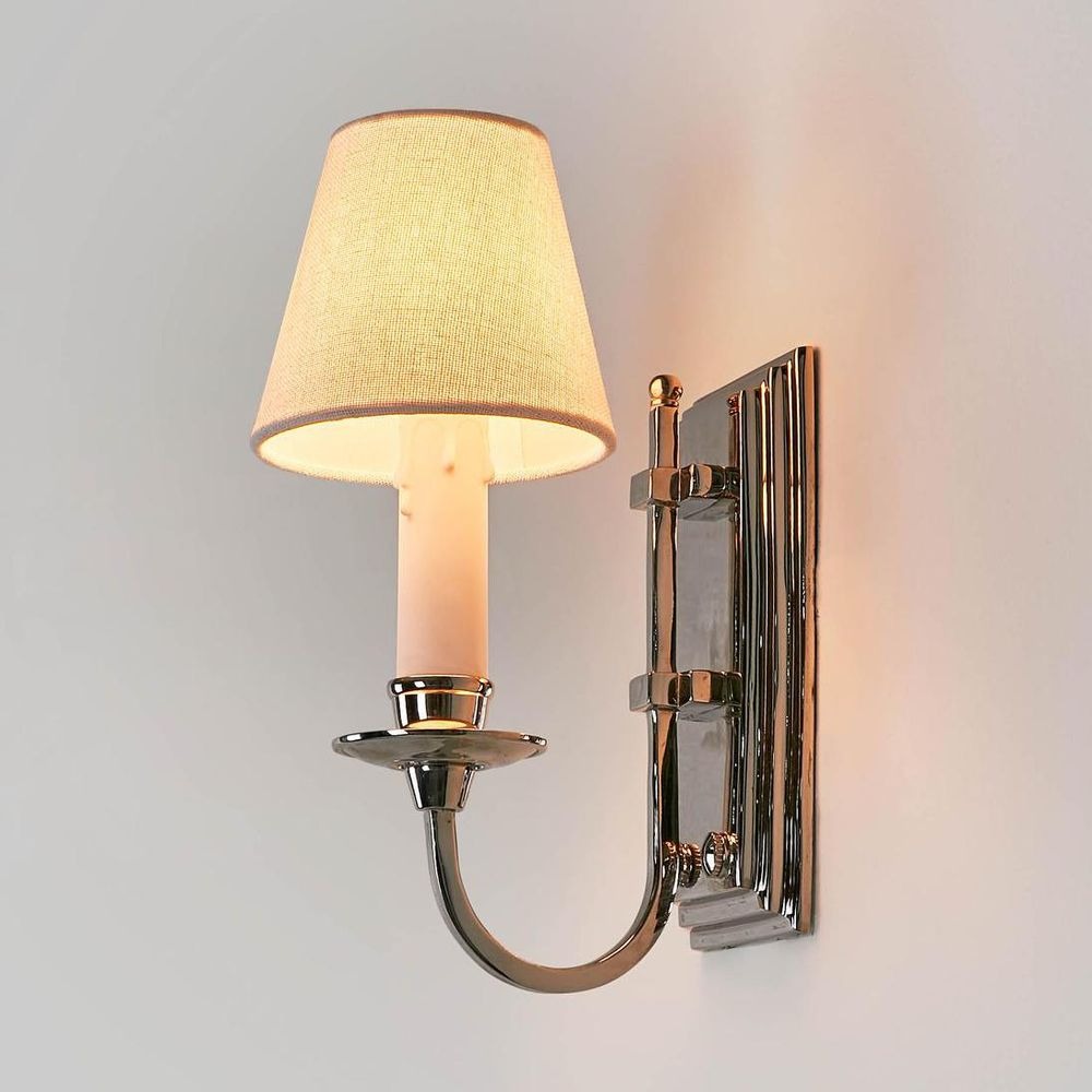 East Borne Wall Light Nickel (RRP $330)