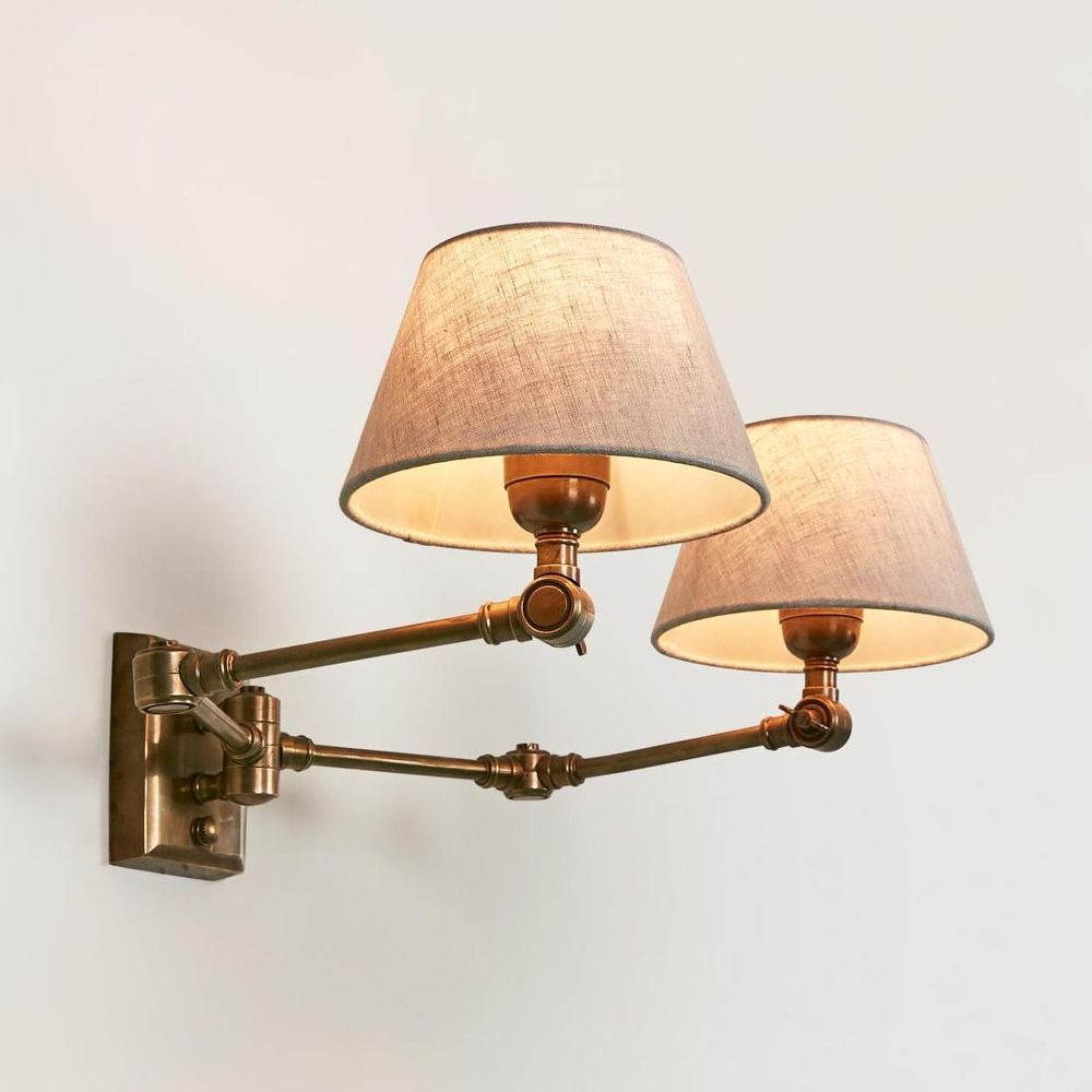 Worcester Wall Light Base Antique Brass (RRP $649)