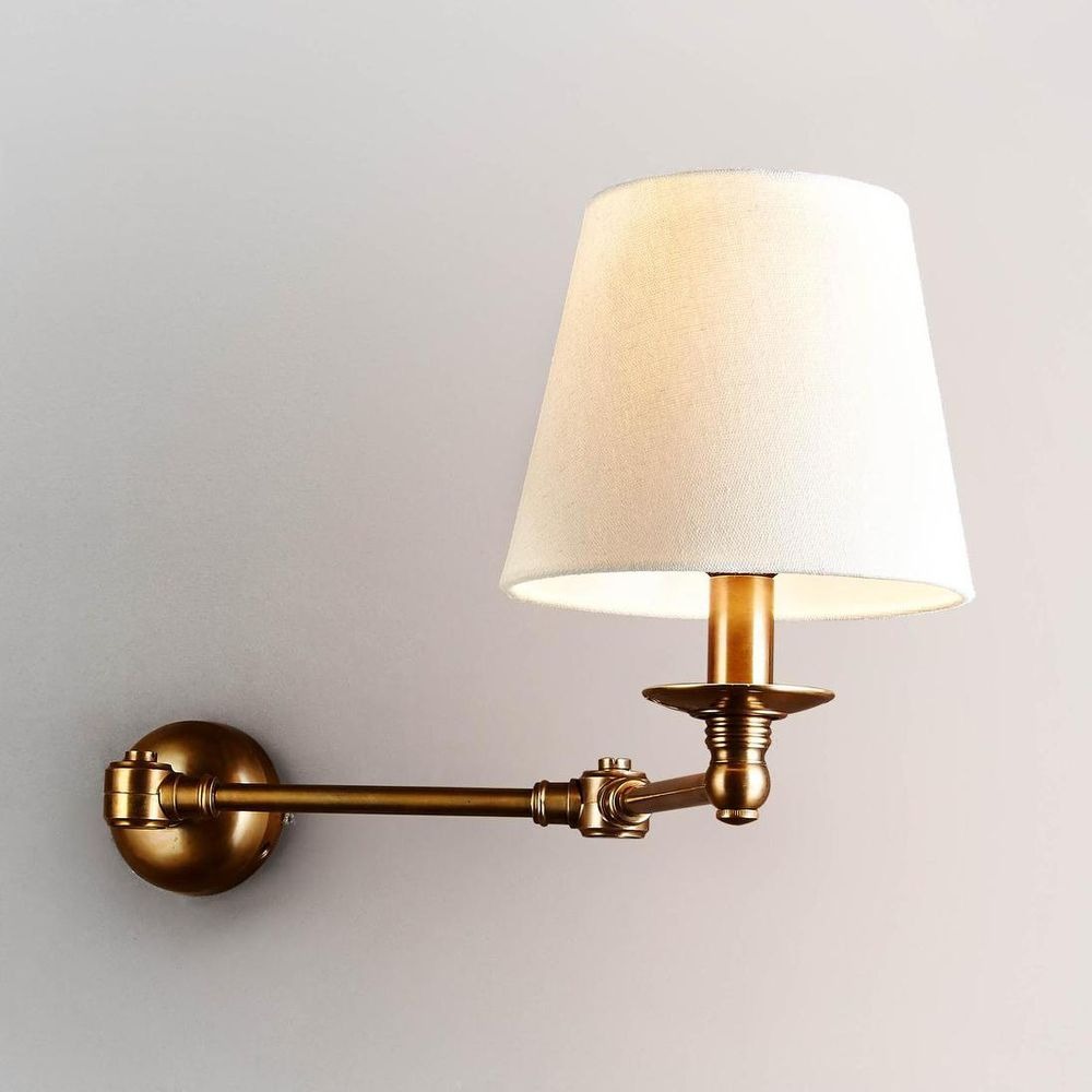 Portland Wall Light Base Brass (RRP $635.80)