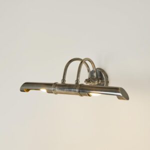 Bankers Wall Light Antique Silver (RRP $825)