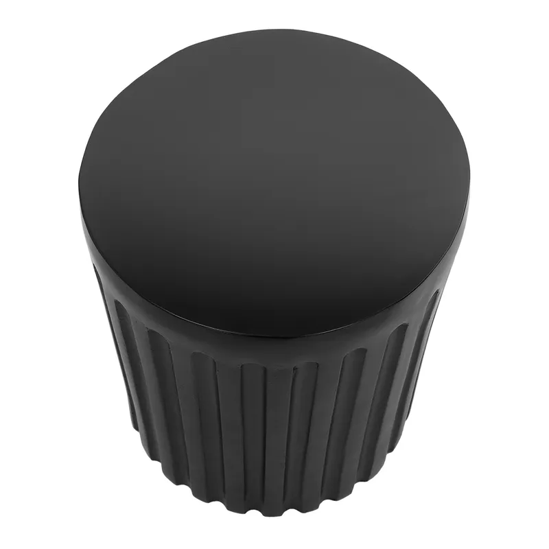 Caleb Side Table Black, 39.5cm W x 39.5cm D x 47cm H (RRP $319) - Image 3
