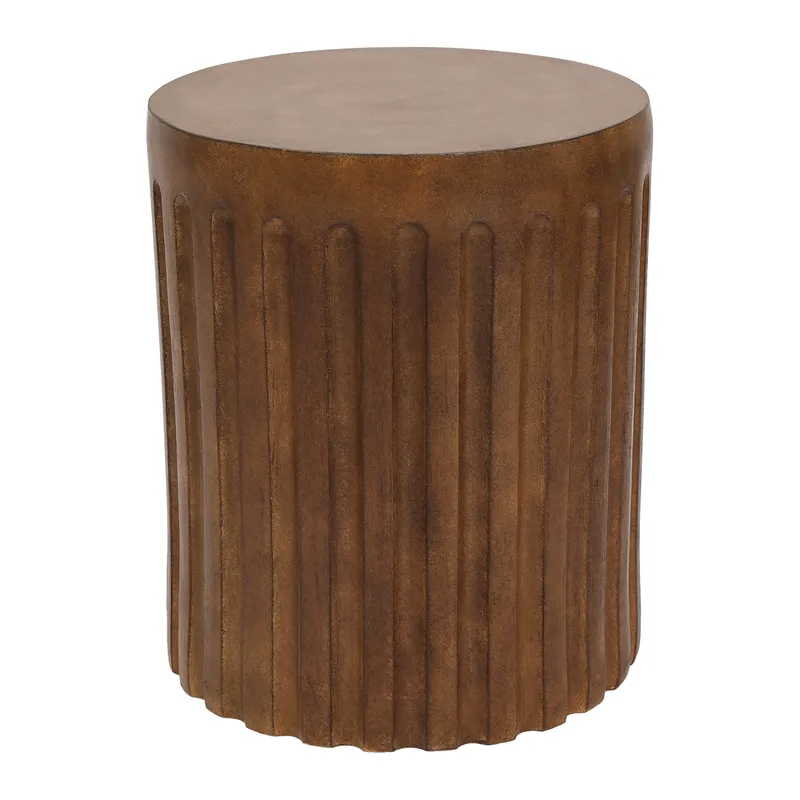 Caleb Side Table Natural, 39.5cm W x 39.5cm D x 47cm H (RRP $319) - Image 2