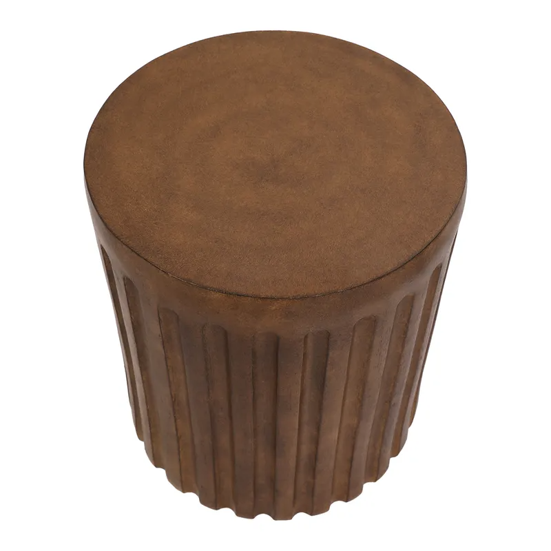 Caleb Side Table Natural, 39.5cm W x 39.5cm D x 47cm H (RRP $319) - Image 3