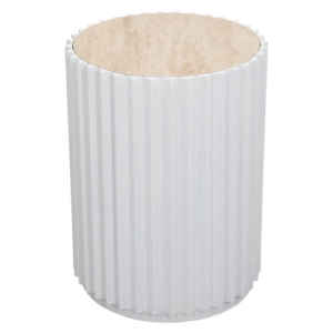 wp-image-tigress-57021.png Carter Travertine Side Table White, 39.5cm W x 39.5cm D x 53cm H (RRP $561)