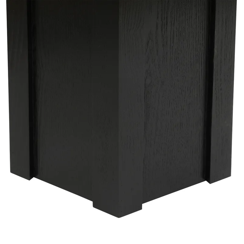 Winston Side Table Black, 38cm W x 33cm D x 53.5cm H (RRP $275) - Image 6