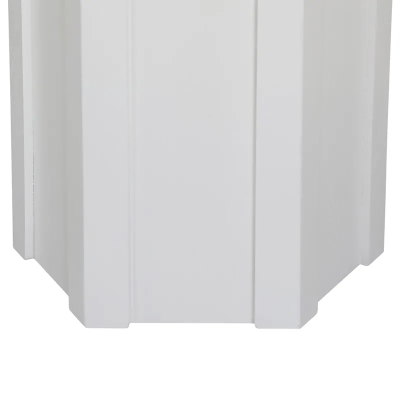 Winston Side Table White, 38cm W x 33cm D x 53.5cm H (RRP $231) - Image 7