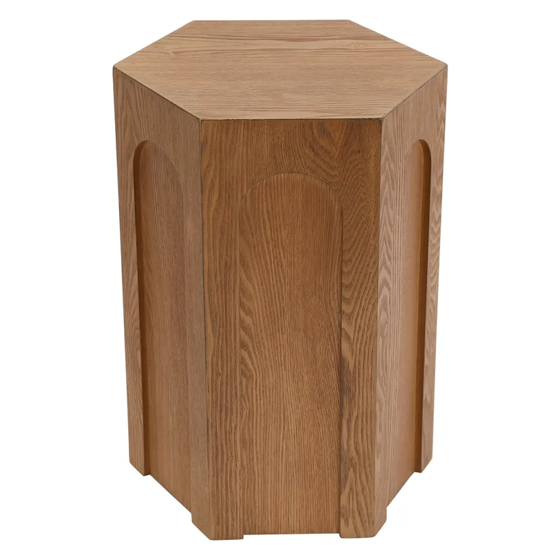 Winston Side Table Walnut, 38cm W x 33cm D x 53.5cm H (RRP $231)