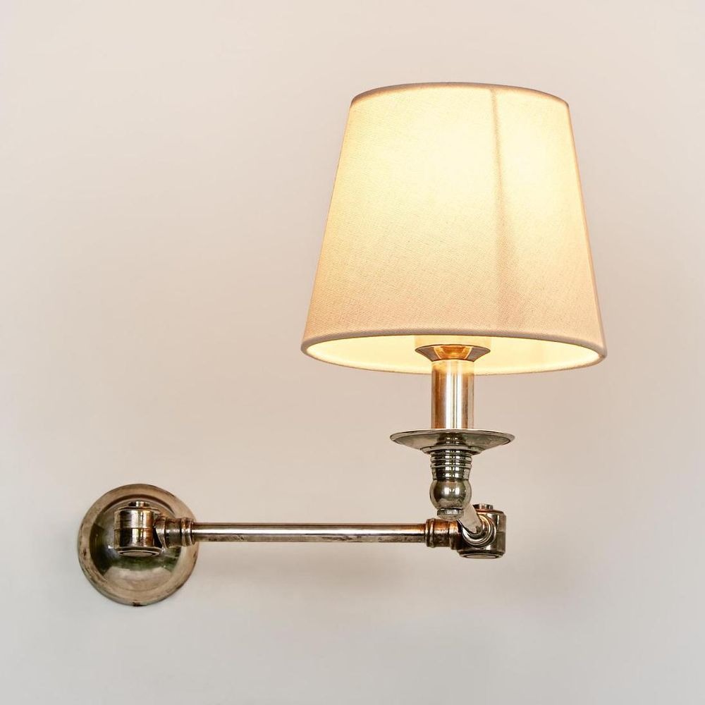 Portland Wall Light Base Silver (RRP $635.80)