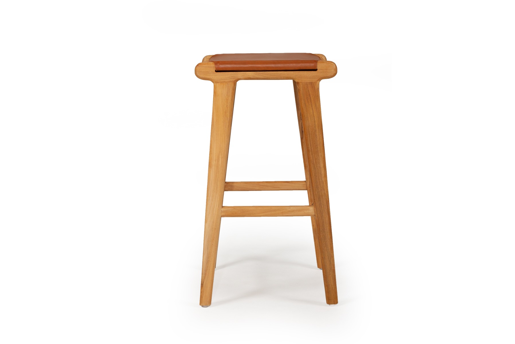 Paradise Counter Stool Tan, W46cm x D38cm x H66cm (RRP $599) - Image 3