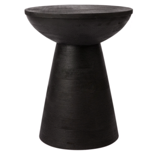 wp-image-tigress-57283.png Cayman Mango Wood Side Table Black, 37.5cm Dia x 46cm H (RRP $847)