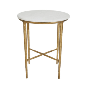 wp-image-tigress-57379.png Heston Marble Round Side Table Brass, 45cm Dia x 55cm H (RRP $1529)