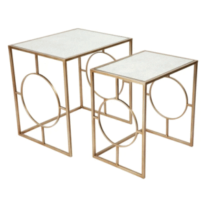 Melrose Nesting Side Tables, 51cm W x 41cm D x 51cm H (RRP $561)