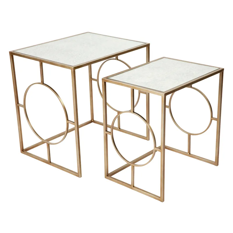 Melrose Nesting Side Tables, 51cm W x 41cm D x 51cm H (RRP $561)