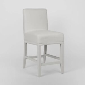 wp-image-tigress-57414.jpg Ville Coastal Style Loose Slip Cover Kitchen Counter Stool White, L 58.5cm W 47cm H 100cm (RRP $599)