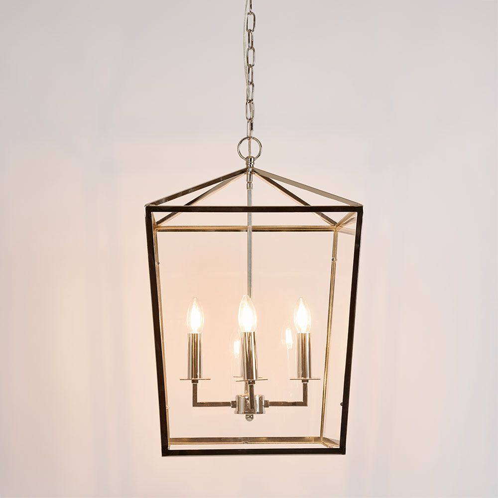 Ralph Large Glass Square Pendant (RRP $700) - Image 2