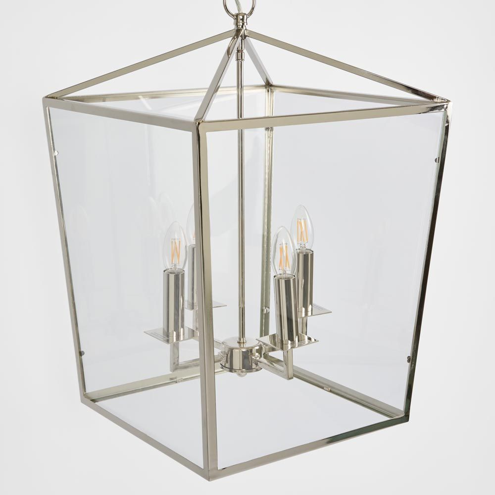Ralph Large Glass Square Pendant (RRP $700) - Image 3