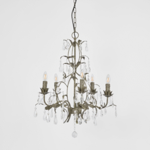 Medium Taupe Chandelier (RRP $700)