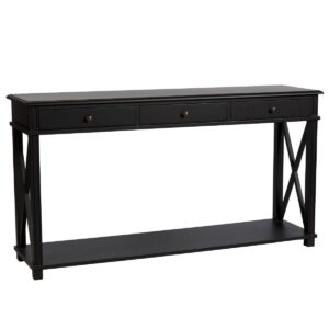 Manto Console Black, 150W x 40D x 80H cm (RRP $1190)