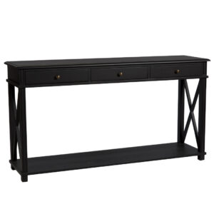 Manto Console Ash Black, 150W x 40D x 80H cm (RRP $1390)