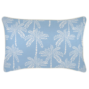 wp-image-tigress-57594.png Outdoor Cushion With Piping Cabana Palms Pale Blue 35cm x 50cm