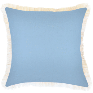wp-image-tigress-57597.png Outdoor Cushion Coastal Fringe Solid Pale Blue 45cm x 45cm