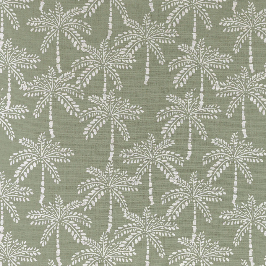 Outdoor Cushion With Piping Cabana Palms Sage 35cm x 50cm - Image 5