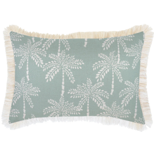 wp-image-tigress-57633.png Outdoor Cushion Coastal Fringe Cabana Palms Seafoam 35cm x 50cm