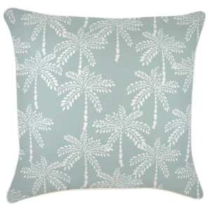 wp-image-tigress-57675.png Outdoor Cushion With Piping Cabana Palms Seafoam 60cm x 60cm