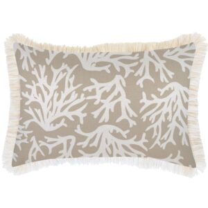 wp-image-tigress-57737.jpg Outdoor Cushion Coastal Fringe Coastal Coral Beige 35cm x 50cm